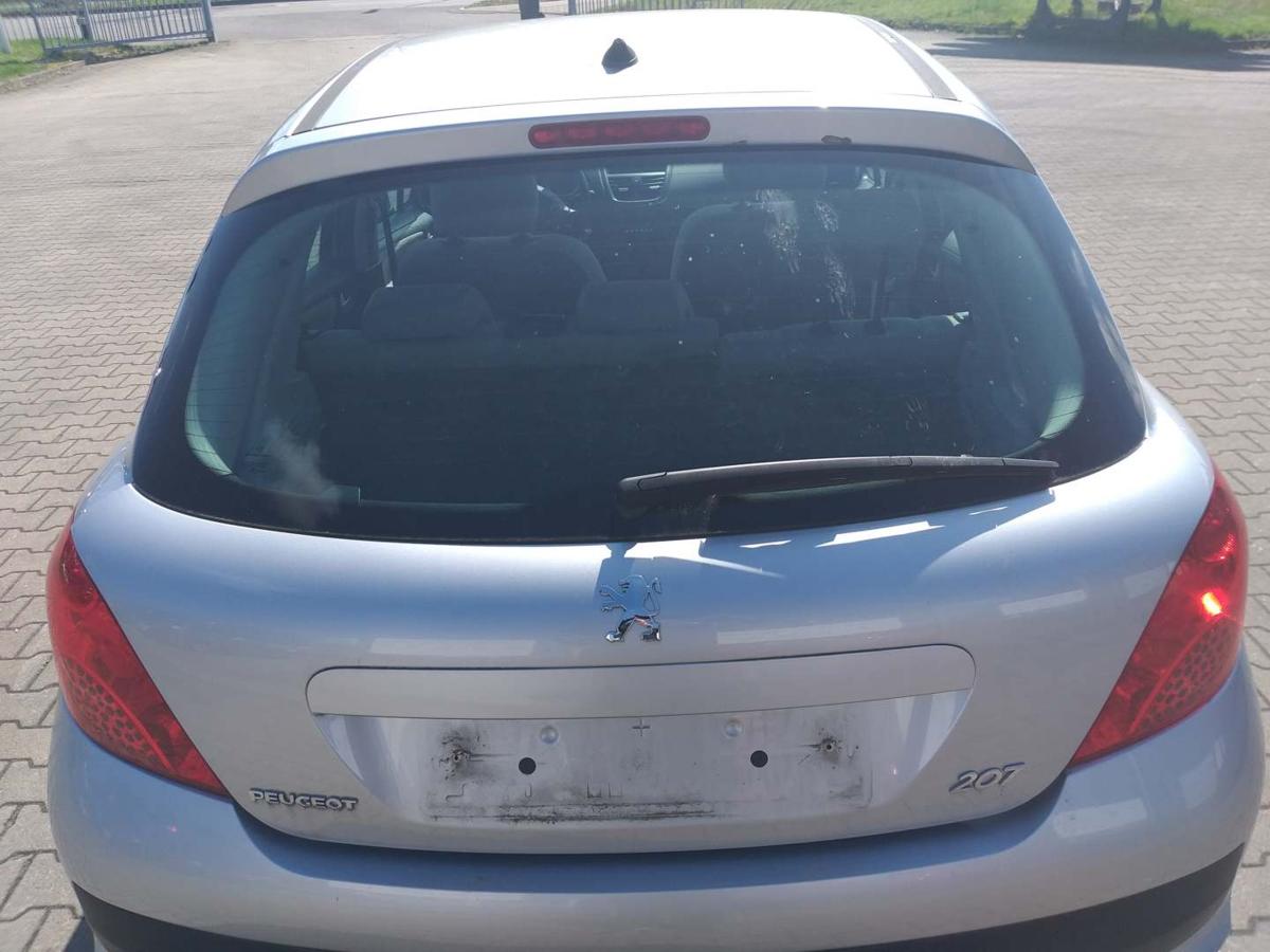 Peugeot 207 original Heckklappe mit Heckscheibe EZR Aluminium Grau Flie&szlig;heck Bj.2007